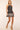 Ramy Brook Kaelyn Embroidered Mini Dress in Black Lace
