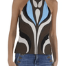 Ramy Brook Lara Sleeveless Top in Sepia Grotto Bloom