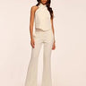 Ramy Brook Orian Tailored Flare Pant in Ivory