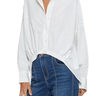 Ramy Brook Sarah Cotton Poplin Top in White - Estilo Boutique