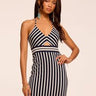Ramy Brook Stevie Dress in Navy Stripe