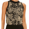 Ramy Brooks Yasmine Top in Leopard Jacquard - Estilo Boutique