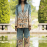 Ranna Gill Parma Wide Leg Pant in Tuscany