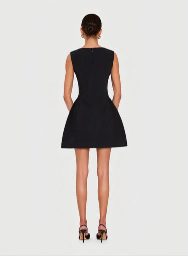 Amanda Uprichard Leora Dress in Black