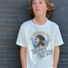 Rowdy Sprout Willie Nelson Tee in White - Estilo Boutique