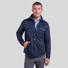 Rye 51 The Pike Quilted Jacket in Navy