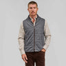 Rye 51 The Rupert Wool Cashmere Vest in Grey