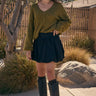 Saltwater Aleina Mini Skirt in Black