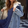Saltwater Elysia Jacket in Stonewash Denim