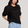Saltwater Luxe Frank Sweater in Black - Estilo Boutique