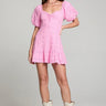 Saltwater Luxe Lavinia Mini Dress in Peony - Estilo Boutique