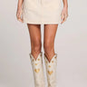 Saltwater Luxe Sabina Skirt in Natural - Estilo Boutique