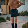 Saltwater Morgan Mini Skirt in Black