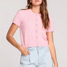 Saltwater Rowann Dahlia Sweater in Dahlia