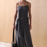 Sancia The Luna Cupro Pants in Slate