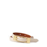Sancia The Marzi belt in Ecru White