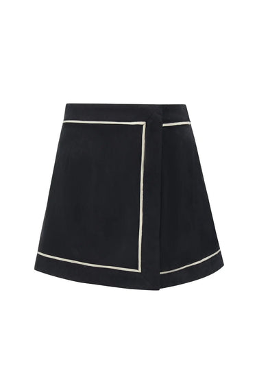 Sancia The Opal Cupro Skirt in Shadow