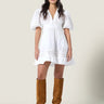 Scarlett Poppies Olga Dress in White