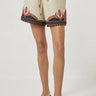 Scarlett Poppies Pam Shorts in Burnt Orange