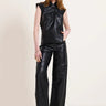Scarlett Poppies Simone Top in Onyx Black