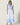 Scarlett Poppies Valmira Dress in Simply White Blue