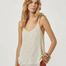 Scarlett Poppies Yara Top in White Swan