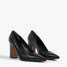 Schutz Eleanor Leather Pump in Black
