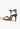 Schutz Nara Mid Sandal in Root Brown