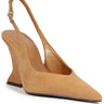 Schutz Siena Buckle Mule Pump in Wood