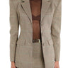 Seroya Jennifer Blazer in British Plaid