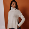 Sfizio Sweater with Maxi Slit in Winter - Estilo Boutique