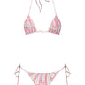 Shani Shemer Lenora Bikini Top in Pink Flower