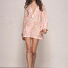 Shani Shermer Valerie Kaftan in Pink Flower