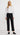 Smythe Cuffed Flood Pant in Deep Black