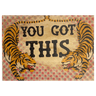 Spitfire Wood Card Folding You Got This Tiger - Estilo Boutique
