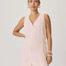 Splendid Lounge Denim Mini Dress in Rose Petal