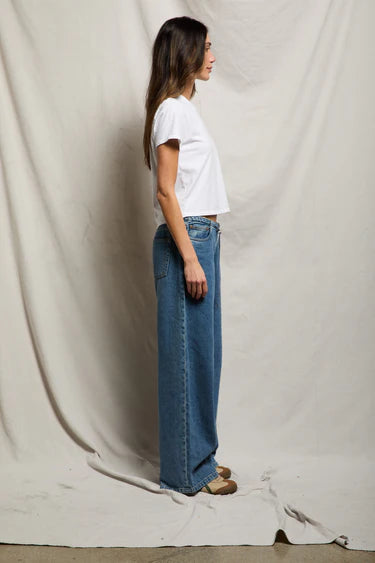 Perfect White Tee Springsteen Ringspun Cotton Tee in White