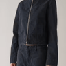Still Here Car Jacket in Navy Canvas