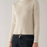 Still Here Miller Turtleneck Long Sleeve in Milk