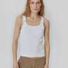 Still Here Snap Tank in Milk