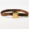 Streets Ahead Honey Belt in Chocolate