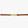 Streets Ahead Shae Skinny Belt in Tan