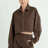 Sundays Beckett Jacket in Espresso
