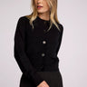 Sundays Blondie Cardigan in Black - Estilo Boutique