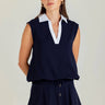 Sundays Julia Top in Navy