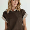 Sundays Kent Top in Espresso Midnight