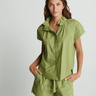 Sundays Leah Shirt in Sage - Estilo Boutique