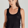 Sundays Linen Sami Tank in Black