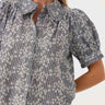 Sundays Lotus Shirt in Floral Embroidery