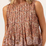 Sundays Lumi Top in Floral Vine Scroll